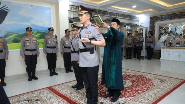 Kombes Pol Eko Bagus Riyadi Resmi Jabat Kapolresta Bandar Lampung