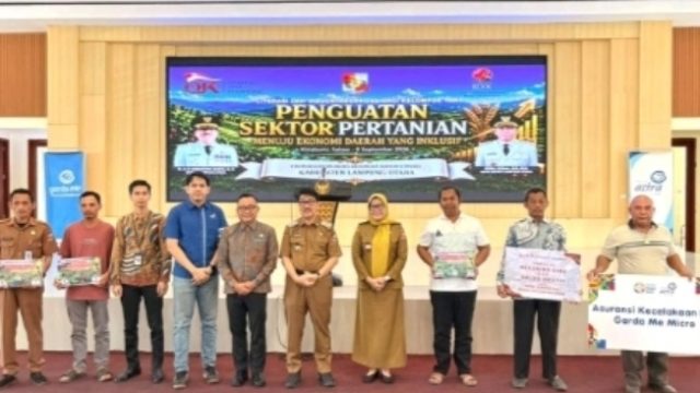OJK Provinsi Lampung Bersama Pemkab Lampung Utara Perkuat Ekosistem Keuangan Sektor Pertanian