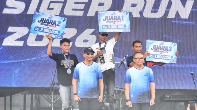 Gubernur Mirza Apresiasi Siger Run 2026, Perkuat Literasi Ekonomi dan Transformasi Digital