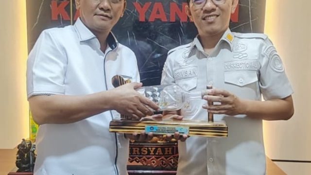 Langkah Nyata Jaga Tertib Administrasi, Rutan Bandar Lampung Koordinasi Perpanjangan Surat Senjata Api Ke Polda Lampung