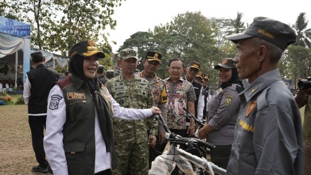 Kemah Bhakti Satya Linmas Kota Bandar Lampung Resmi Ditutup