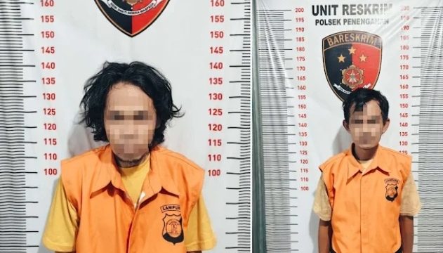 Belum Genap 2 Hari, Tekab 308 Polsek Penengahan Ringkus 2 Pelaku Pencurian di Bakauheni