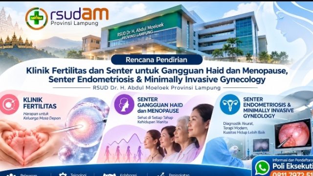 RSUDAM Siapkan Fertility Center Terintregrasi, Perluas Layanan Reproduksi Dan Kesehatan Perempuan