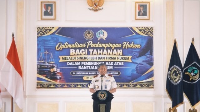 Optimalisasi Pendampingan Hukum bagi Tahanan, Kanwil Ditjenpas Lampung Perkuat Sinergi LBH dan Firma Hukum