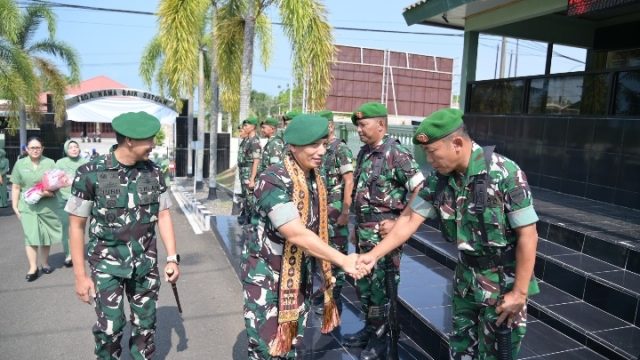 Danrem Gatam: Prajurit Harus Peka Dan Hadir Memberi Manfaat Bagi Masyarakat