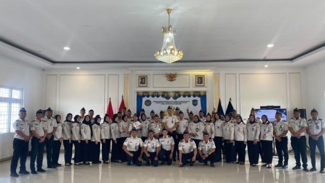 Momentum Kenaikan Pangkat, Rutan Bandar Lampung Perkuat Integritas dan Profesionalisme