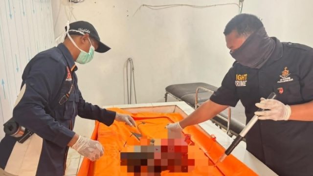 Respons Cepat Laporan 110, Polres Lampung Utara Selidiki Penemuan Bayi Perempuan Meninggal Dunia di Sungai Desa Bumi Jaya