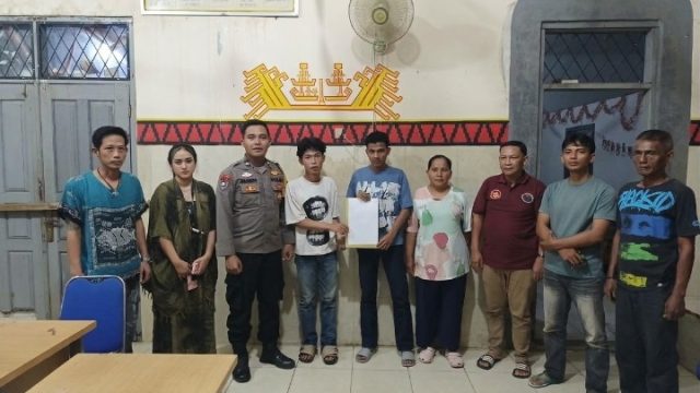 Kedepankan Problem Solving, Polsek Kotabumi Kota Fasilitasi Perdamaian Dua Pemuda