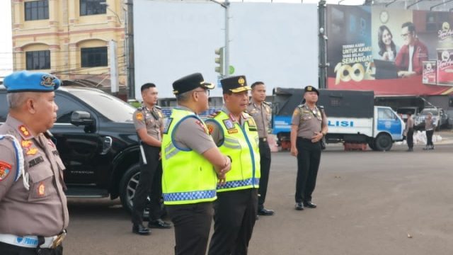Polisi Hadir Untuk Masyarakat, Kapolda Dan Wakapolda Lampung Turun ke Jalan