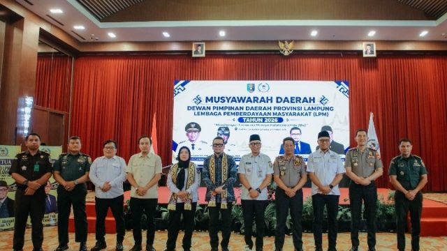 Buka Musda LPM Provinsi Lampung, Gubernur Lampung Ajak LPM Berkolaborasi Membangun Ekonomi Daerah Dari Desa